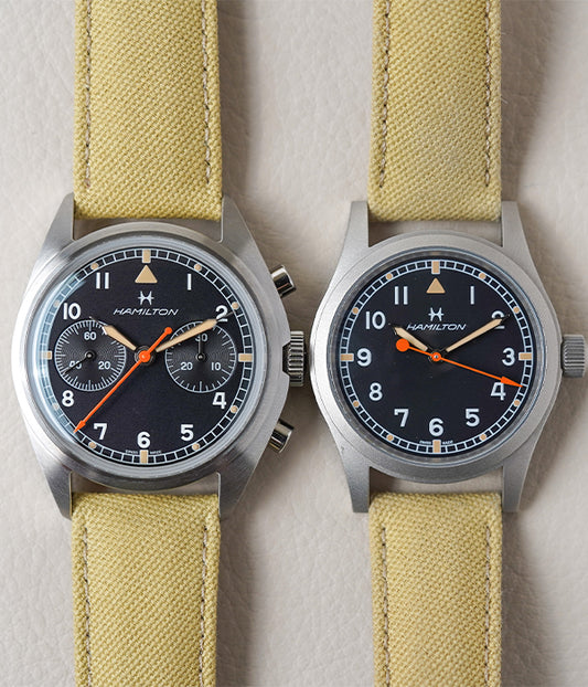 Hamilton X Hodinkee Khaki Limited Edition Set - Field & Pilot Pioneer