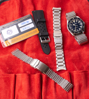Helson Sharkmaster 300 Triangle Blue Dial No Date
