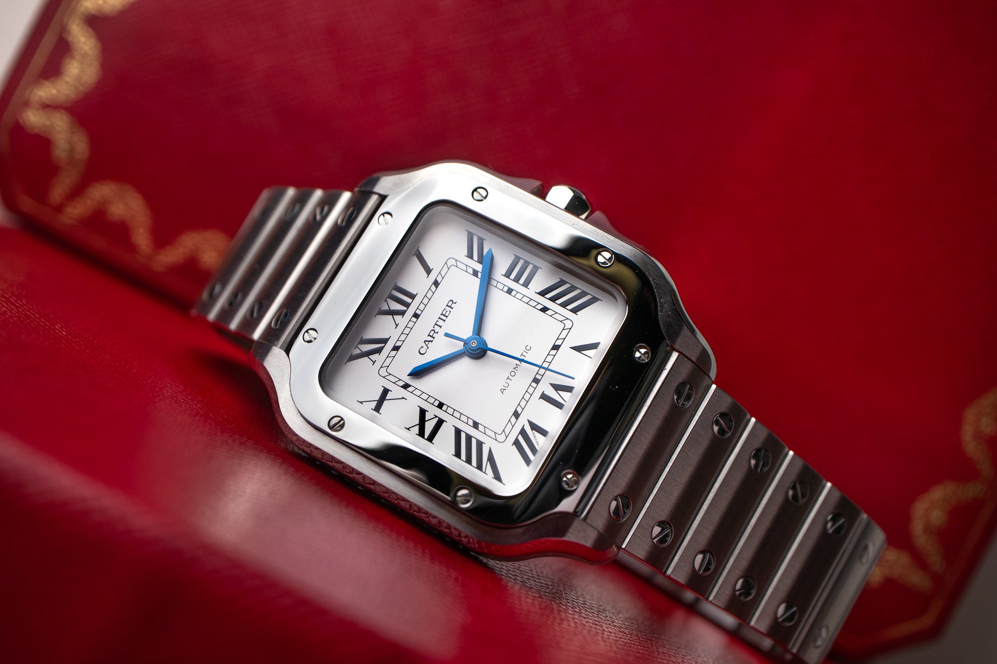 Cartier Santos De Cartier Medium WSSA0029 Belmont Watches