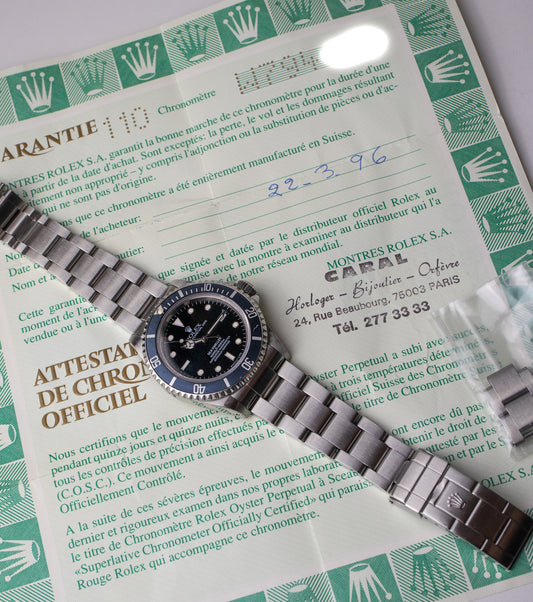 Rolex Sea-Dweller 16600 "Blue Bezel"