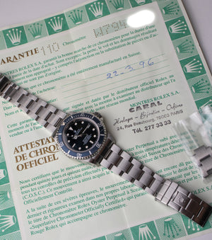 Rolex Sea-Dweller 16600 "Blue Bezel"