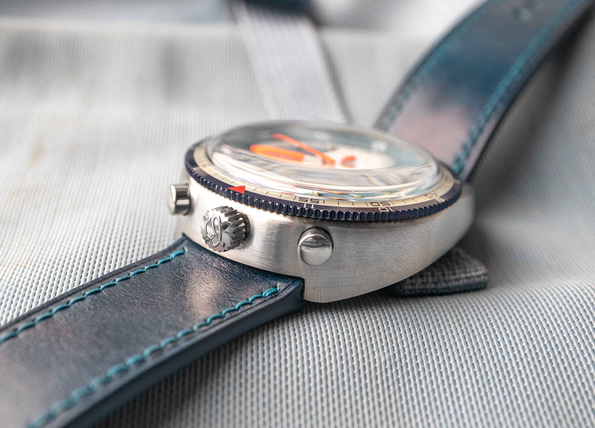 1970's Breitling Bullhead Pupitre 7101 – Belmont Watches