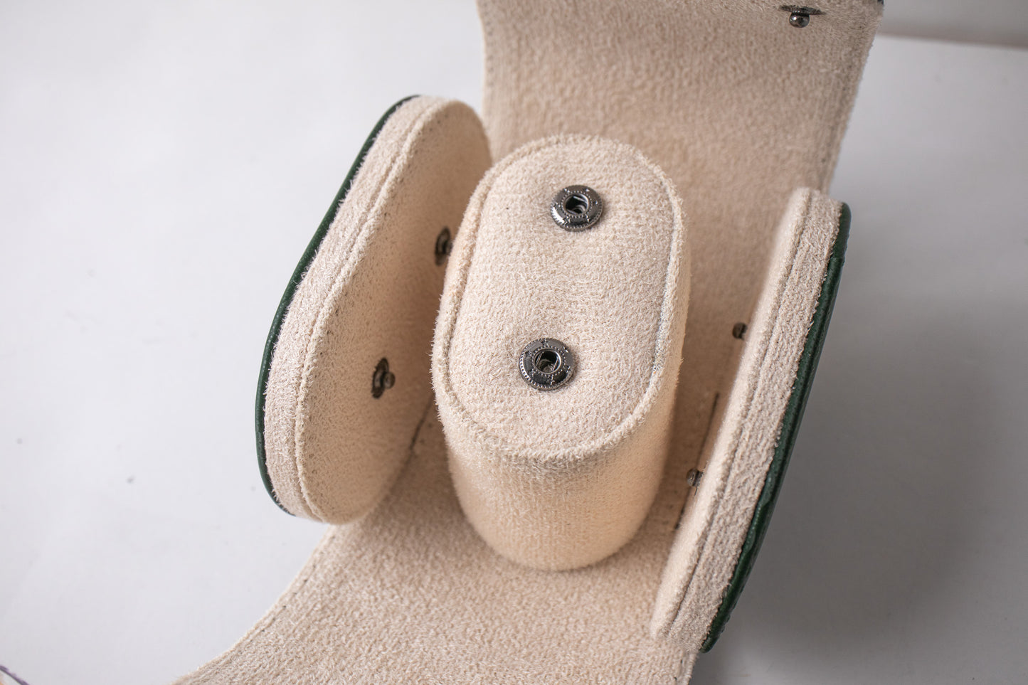 Green Camo Single Watch Travel Case