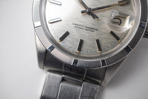 Rolex Date 1501 "Silver Mosaic"