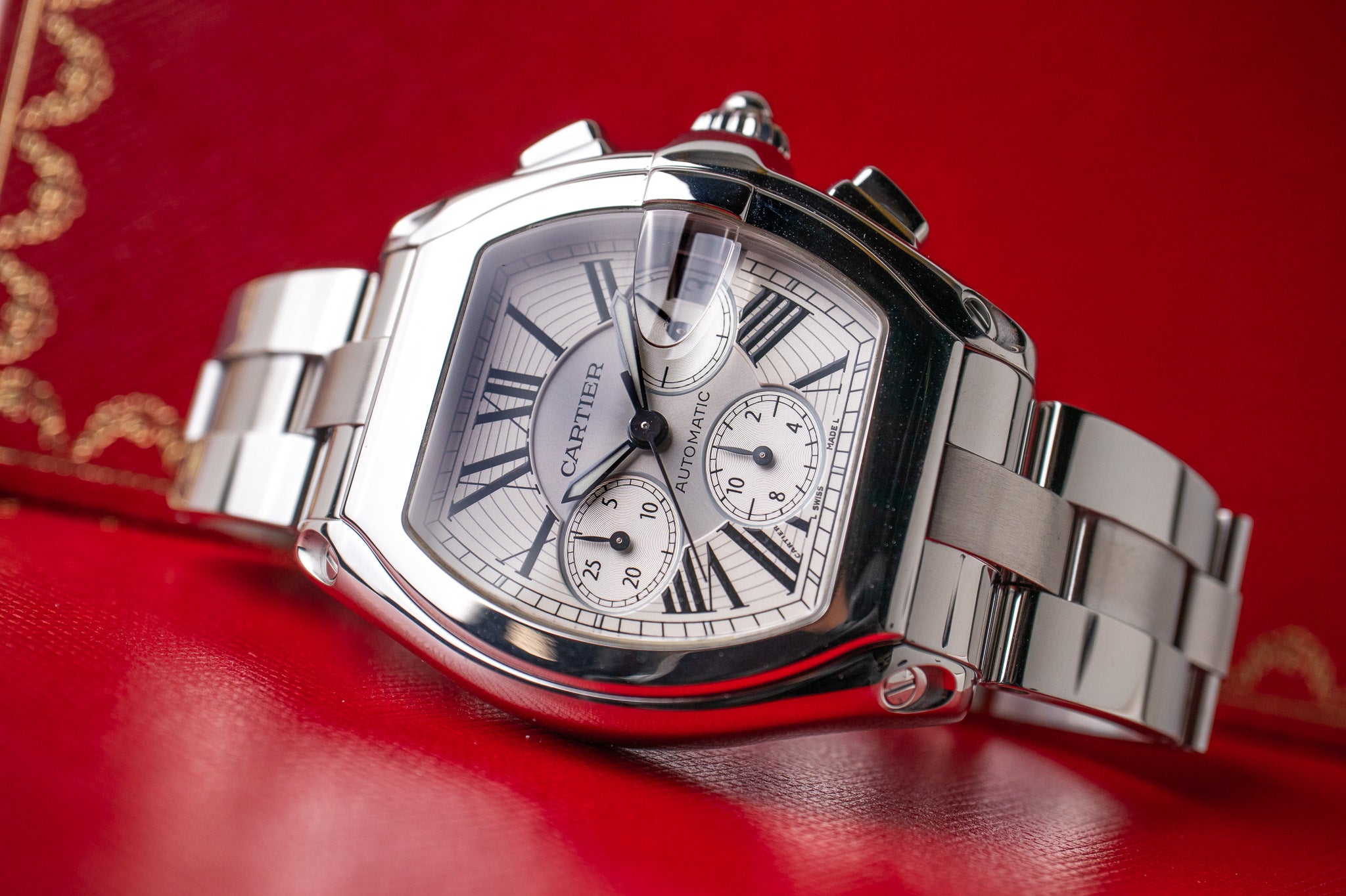 Cartier Roadster XL Chronograph 2618 W62019X6 – Belmont Watches