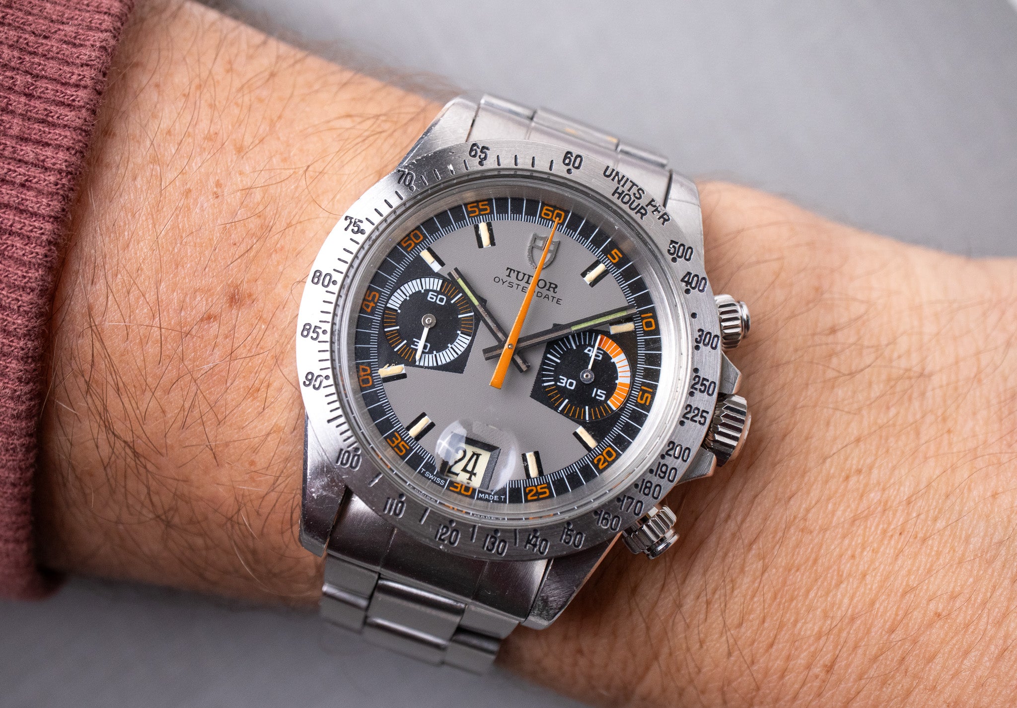 1974 Tudor Monte Carlo 7159/0 Grey Dial – Belmont Watches