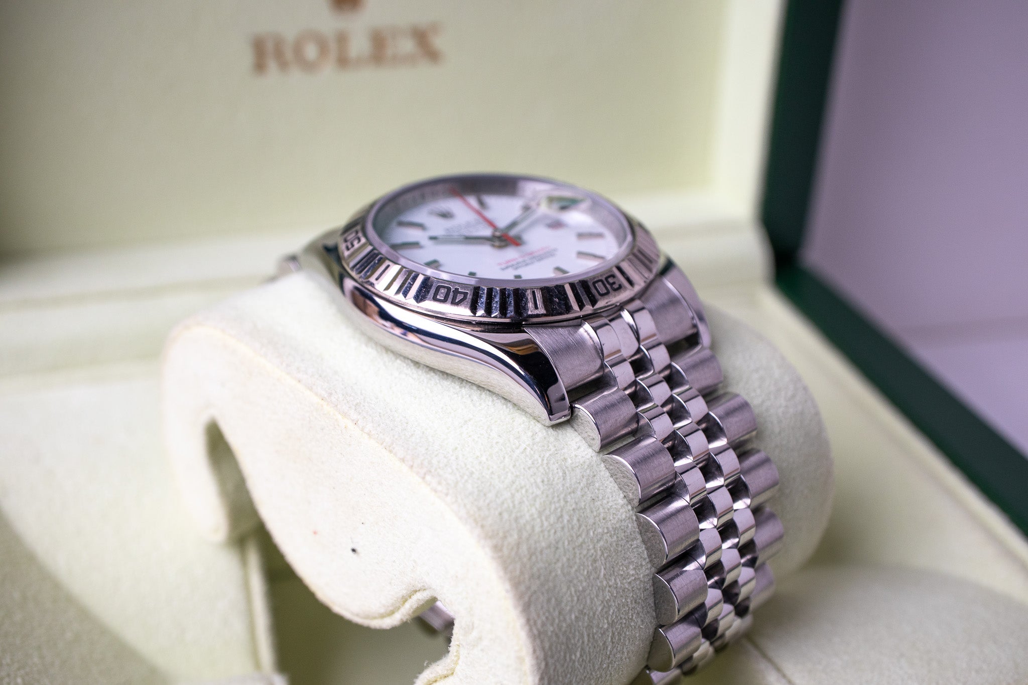 Rolex Datejust Turn-O-Graph 116264 White