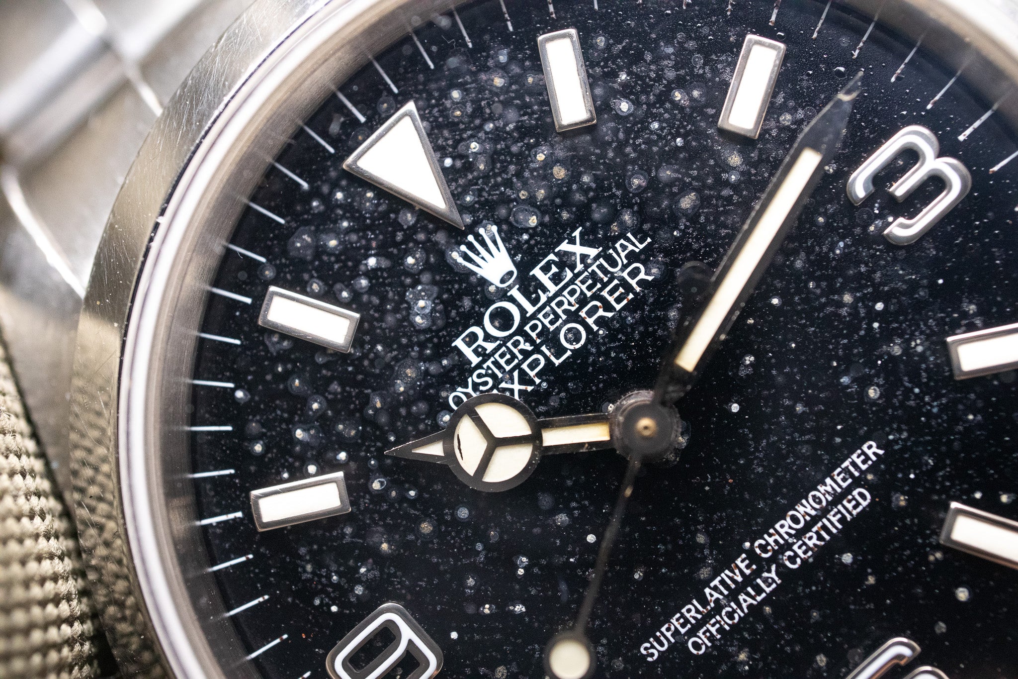 Rolex Explorer I 14270 'Confetti Dial'