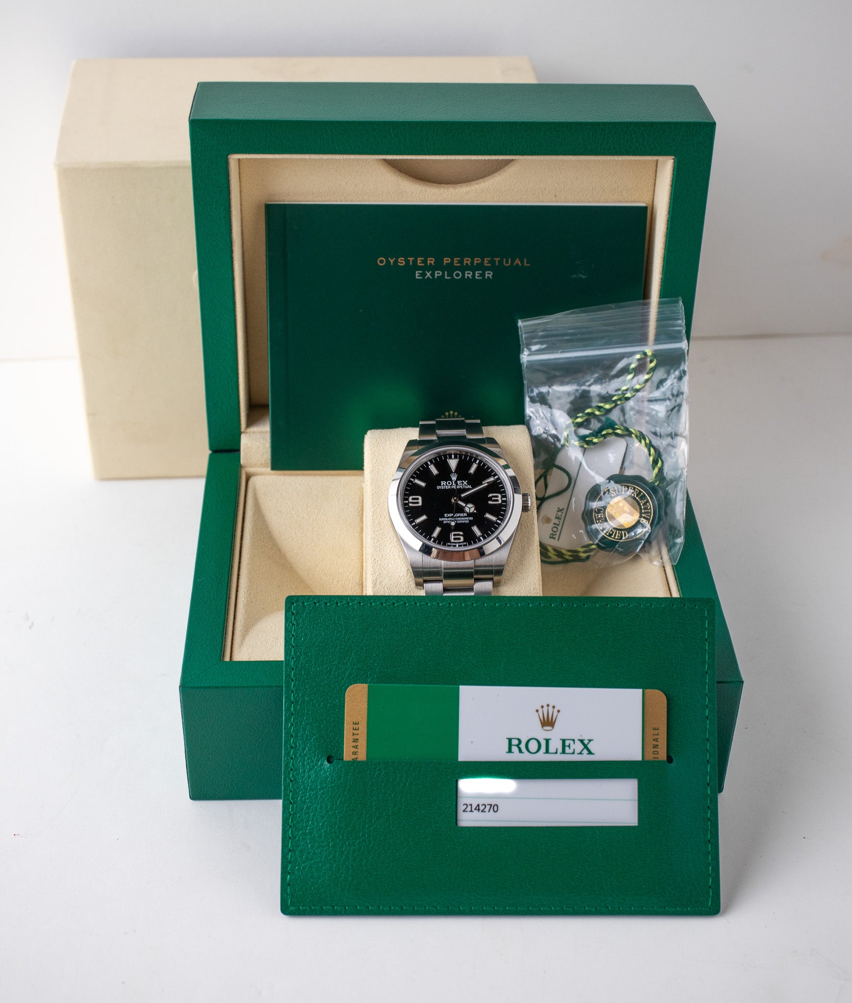 Rolex Explorer I 214270 – Belmont Watches