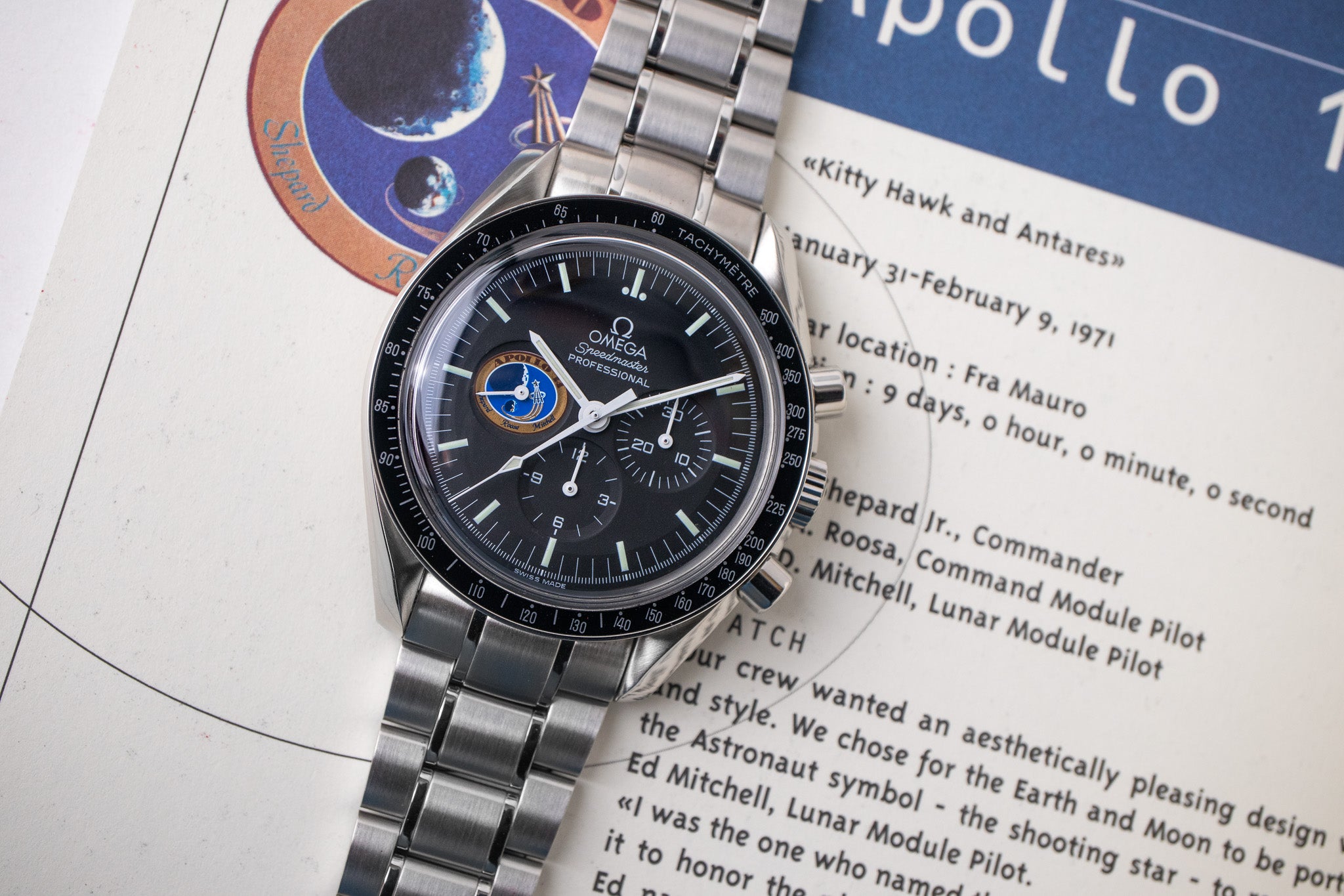 Omega Speedmaster Apollo 14 Missions 3597.17