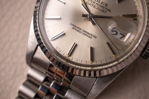 1984 Rolex Datejust 16014 Silver Dial