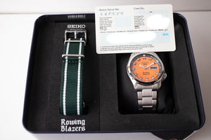 Rowing Blazers X Seiko 5 Orange SRPJ57