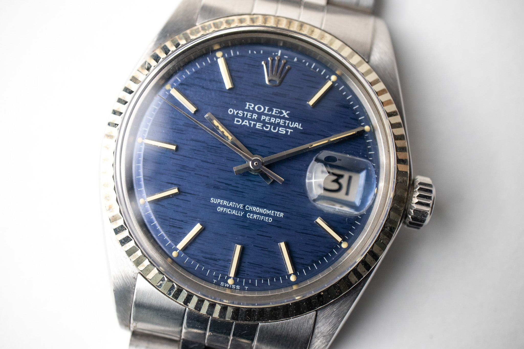 Rolex Datejust 1601 'Shantung Mosaic' – Belmont Watches