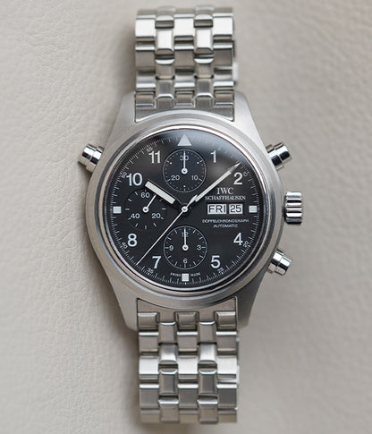 IWC Doppelchronograph Flieger 3713