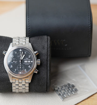 IWC Doppelchronograph Flieger 3713