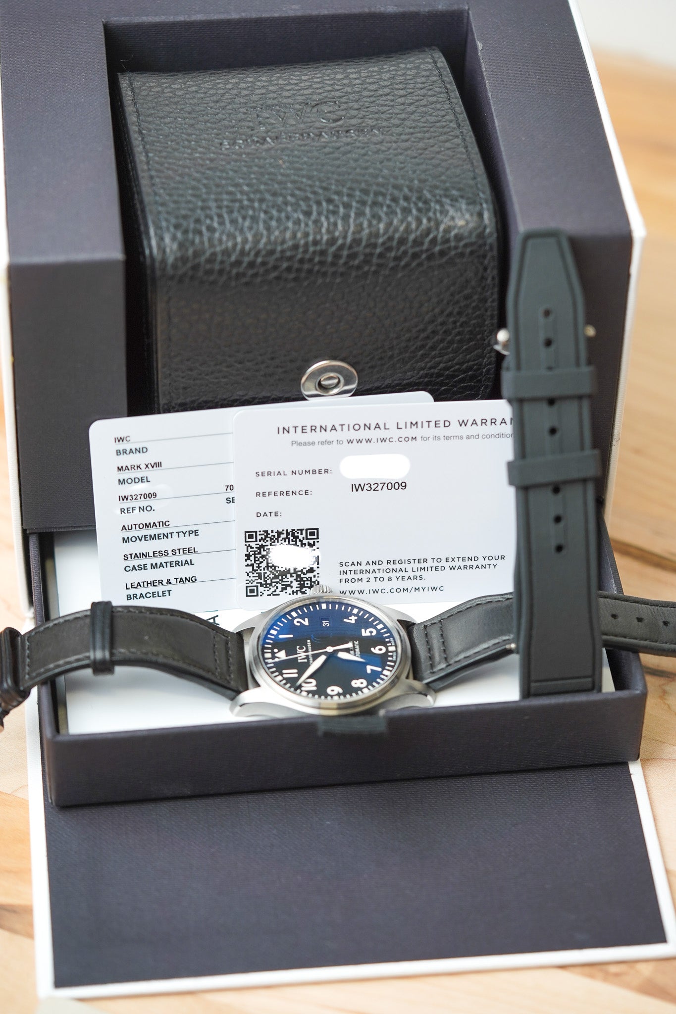 IWC Mark XVIII IW327009 Black