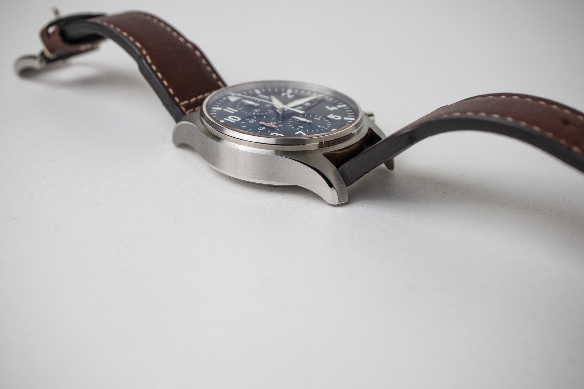 IWC Pilot s Chronograph Racing Green IW377726 Belmont Watches