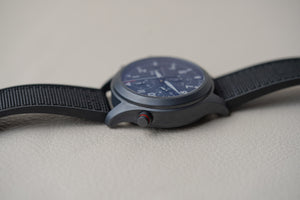 Iwc double chronograph top gun ceratanium online