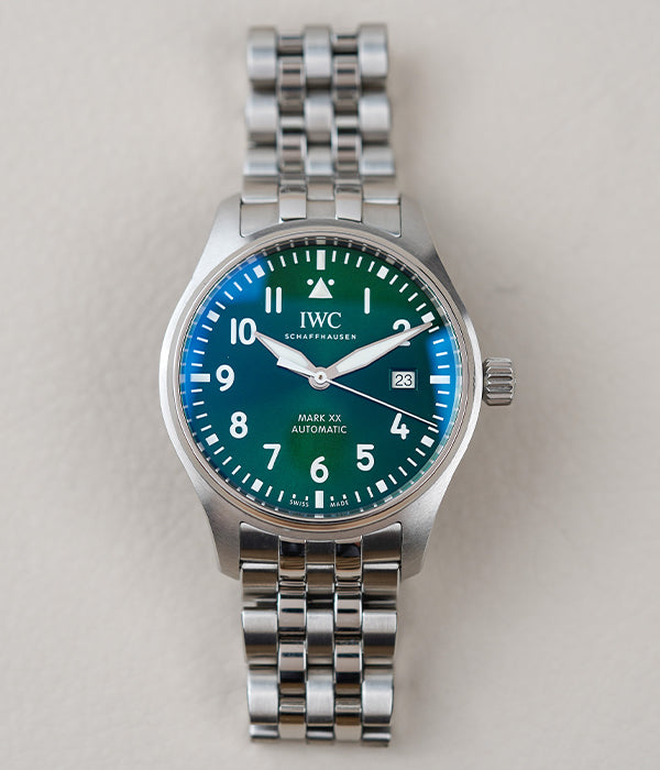 IWC Pilot's Watch Mark XX Green Dial IW328206