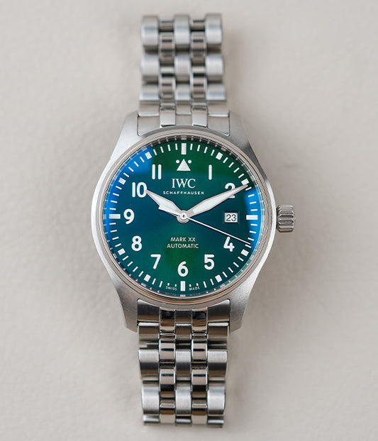 IWC Pilot's Watch Mark XX Green Dial IW328206