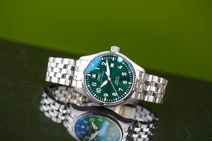IWC Pilot's Watch Mark XX Green Dial IW328206