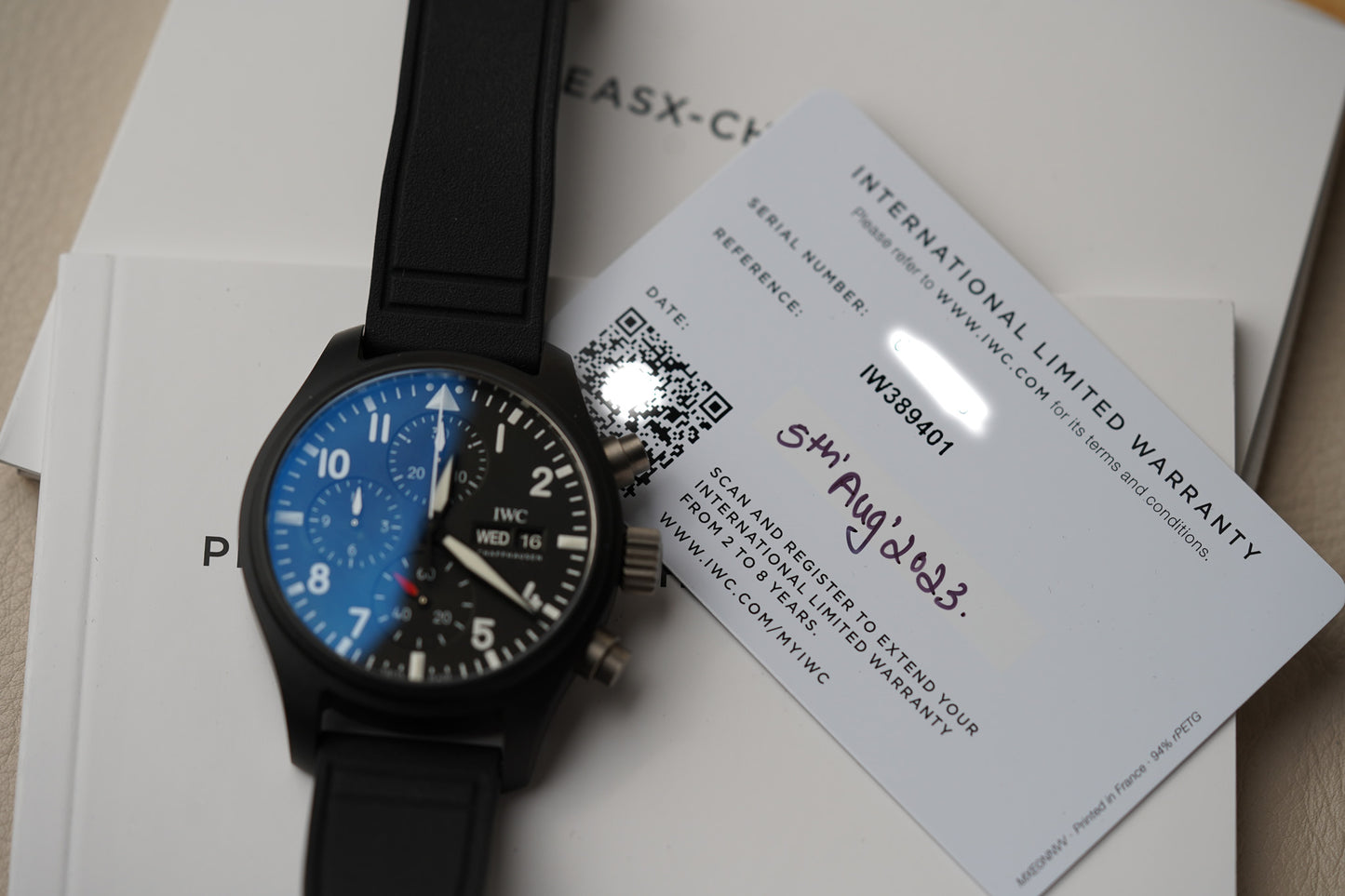 IWC Pilots Watch Chronograph 41 Top Gun Ceramic IW389401