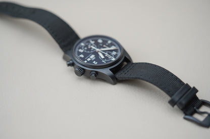 IWC Pilots Watch Chronograph 41 Tribute to 3705 "Black Flieger" IW387905