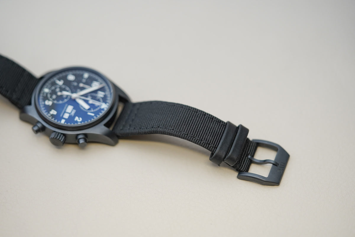 IWC Pilots Watch Chronograph 41 Tribute to 3705 "Black Flieger" IW387905