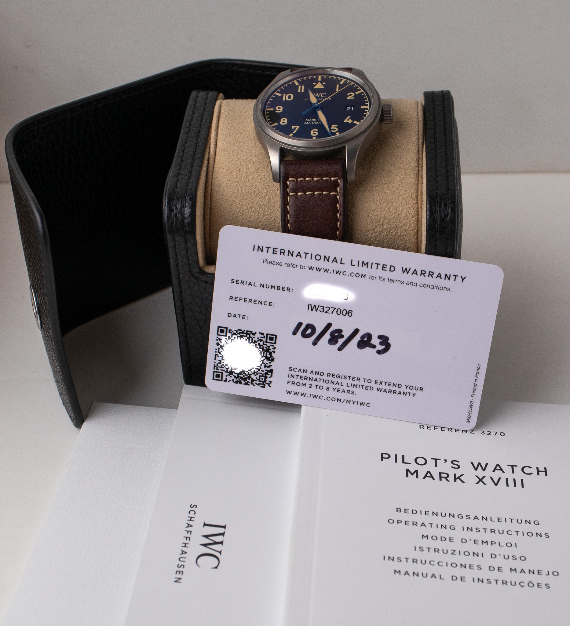 IWC Mark XVIII IW327006 – Belmont Watches