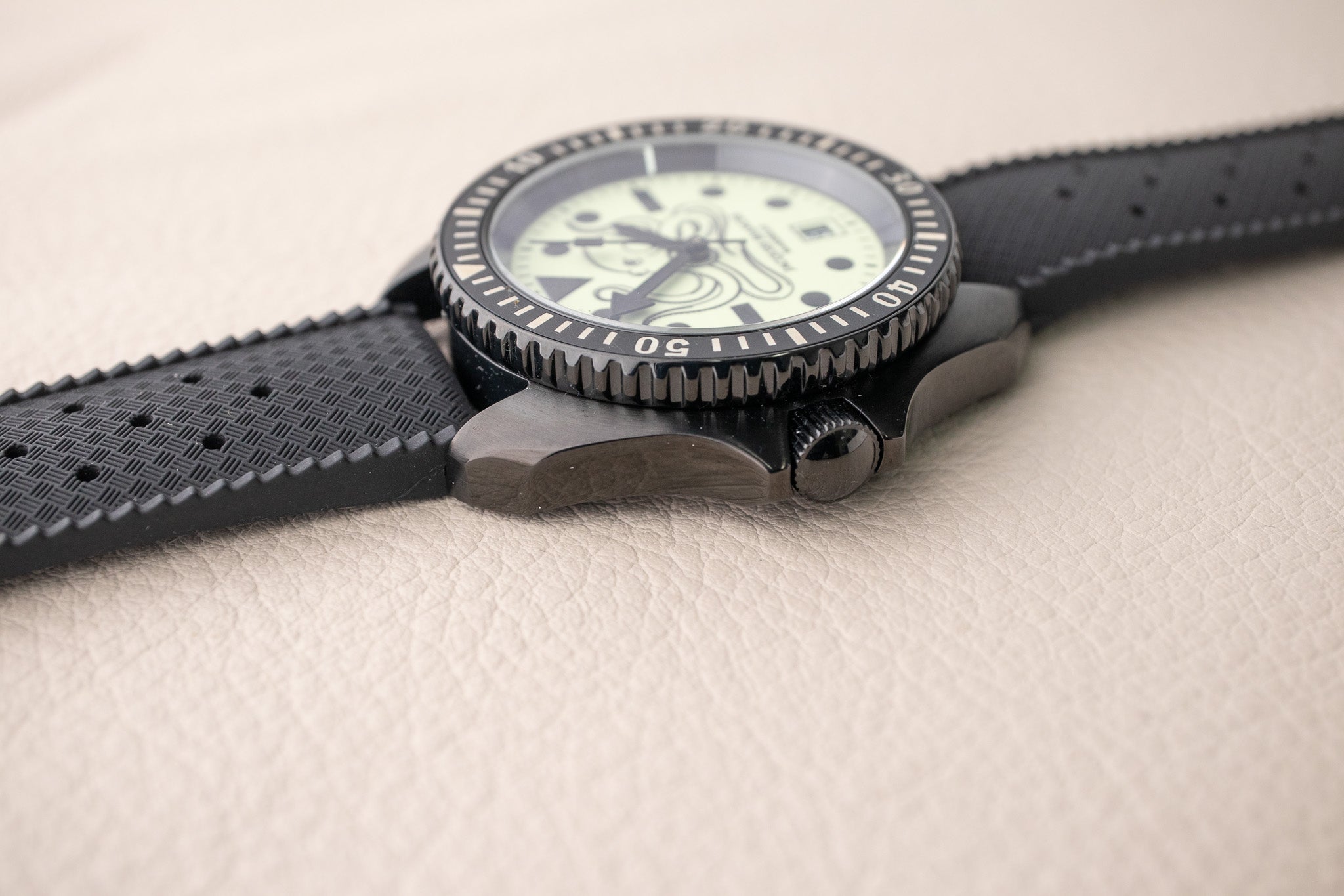 Jacques Bianchi Marseille × Fratello - JB200 Night Diver – Belmont