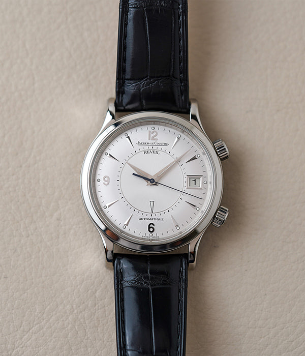 Jaeger-LeCoultre Master Control Reveil Memovox Silver Dial Ref 141.8.97