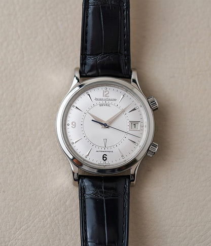 Jaeger-LeCoultre Master Control Reveil Memovox Silver Dial Ref 141.8.97