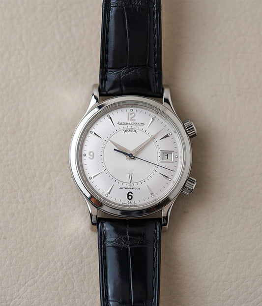 Jaeger-LeCoultre Master Control Reveil Memovox Silver Dial Ref 141.8.97