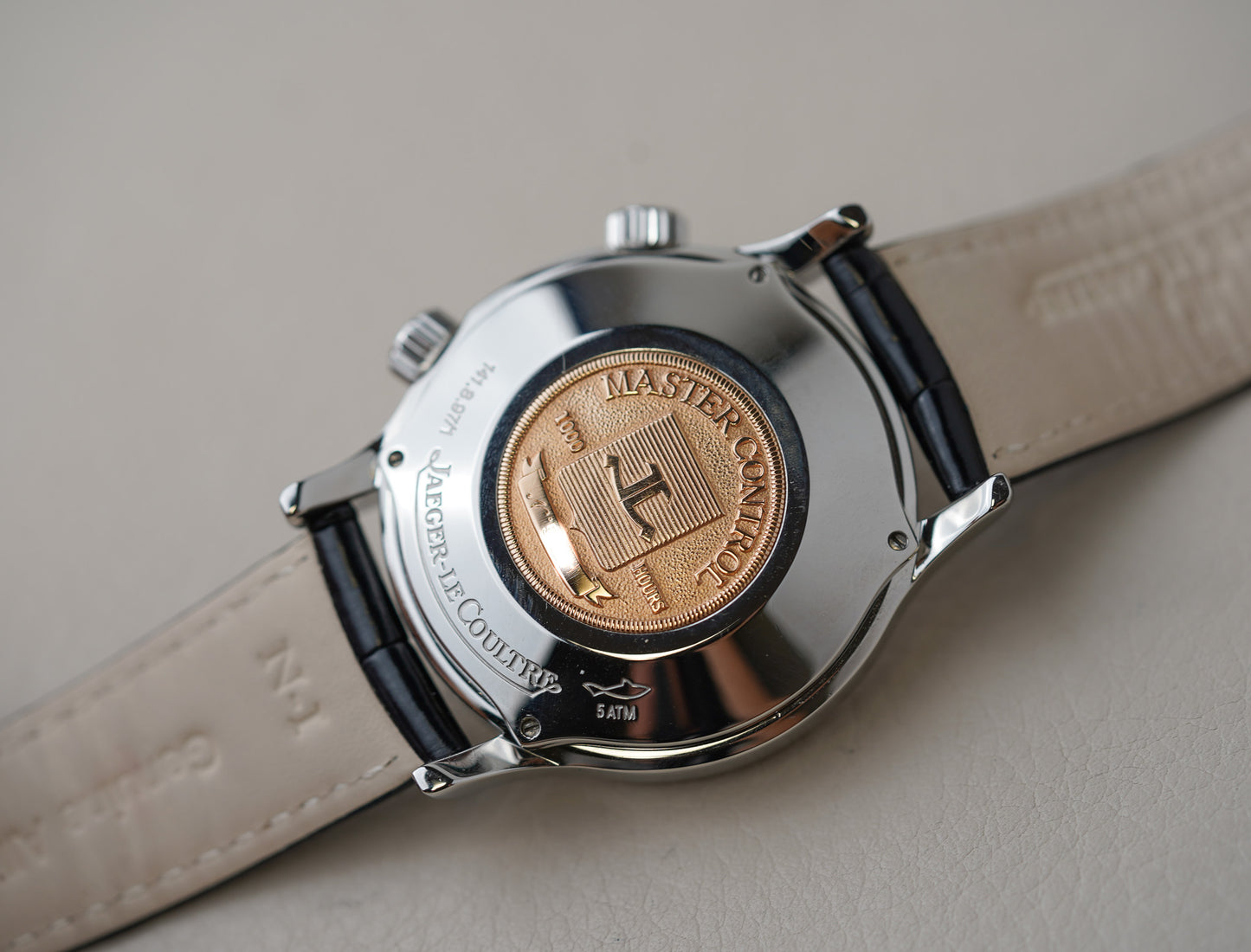 Jaeger-LeCoultre Master Control Reveil Memovox Silver Dial Ref 141.8.97