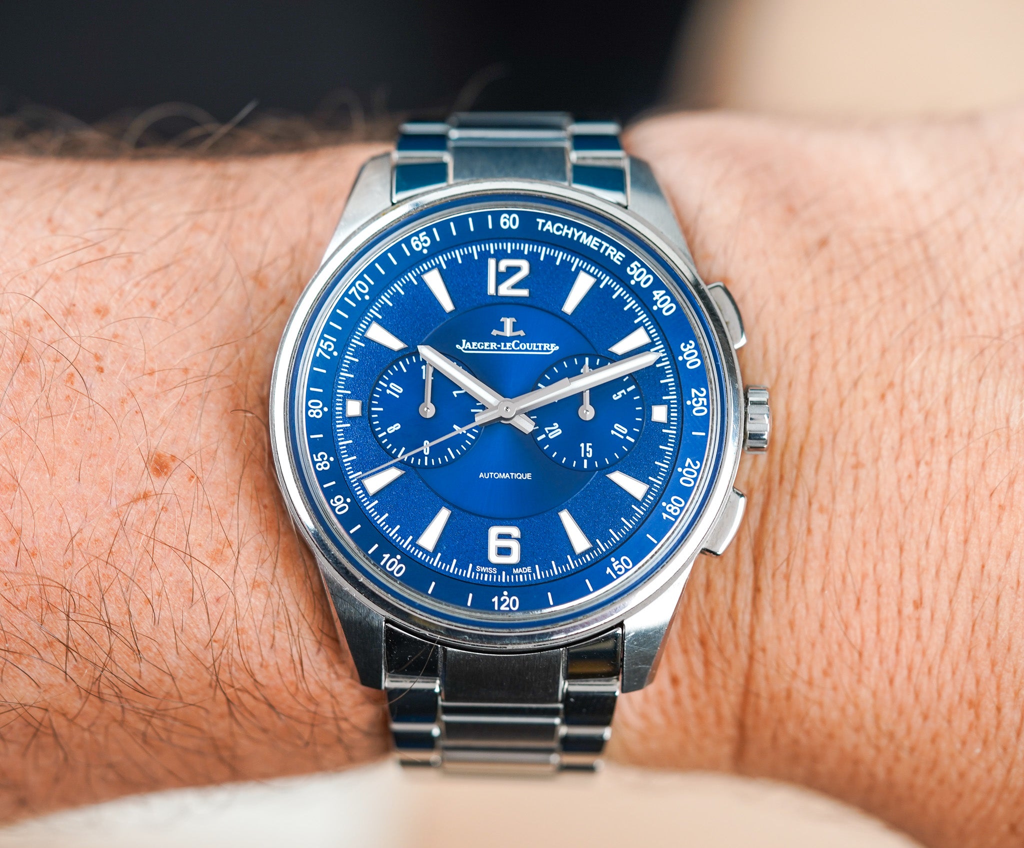 Jaeger-LeCoultre Polaris Chronograph Blue Dial Q9028180