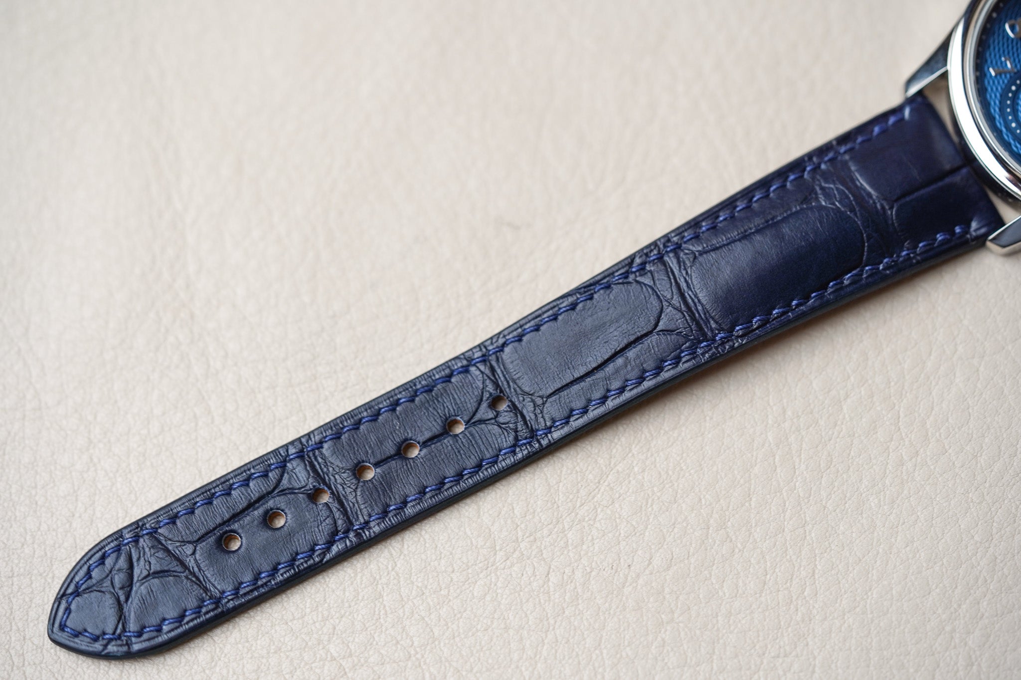 Laine Torsti Blue Guilloche V38