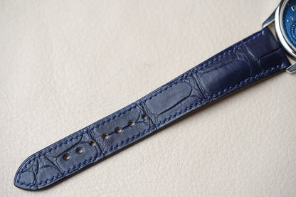 Laine Torsti Blue Guilloche V38