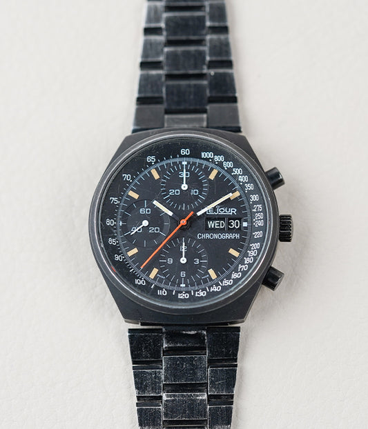 LeJour Chronograph Black PVD	Ref 7000