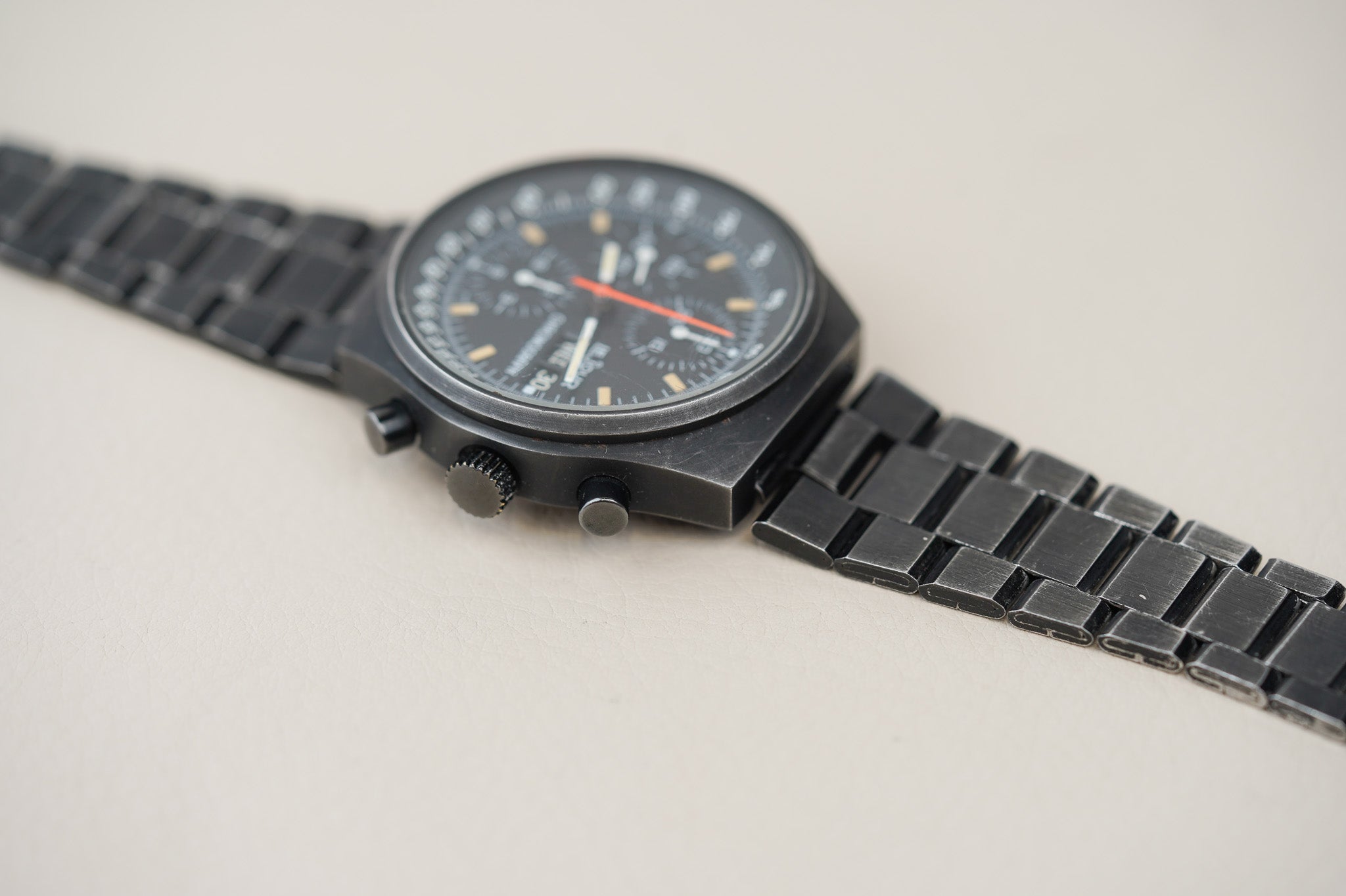 LeJour Chronograph Black PVD Ref 7000 – Belmont Watches