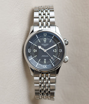 Longines Legend Diver 39mm Grey L3.764.4.99.6