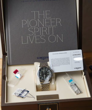 Longines Legend Diver 39mm Grey L3.764.4.99.6