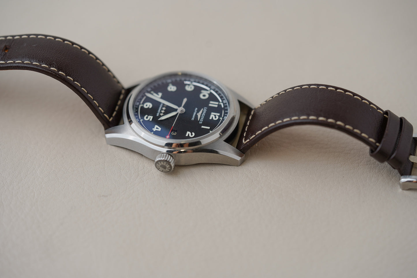 Longines Spirit Black Dial L3.810.4