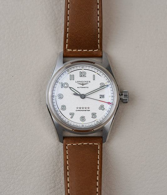 Longines Spirit Silver Dial L3.810.4.73.2
