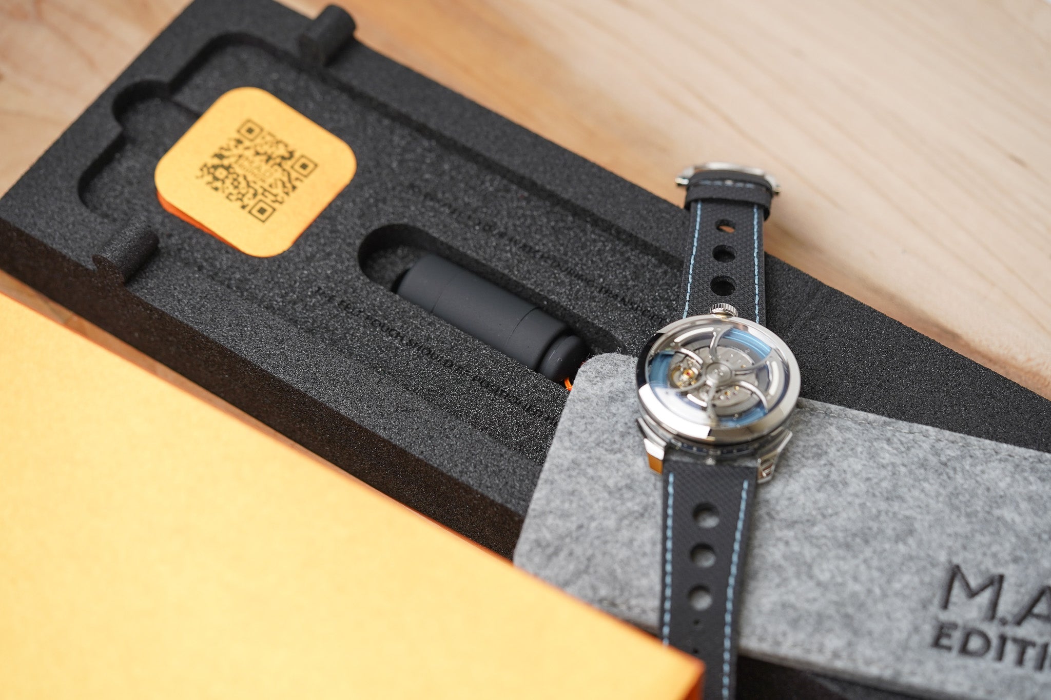 MB&F M.A.D1S Edition Project Blue Slim