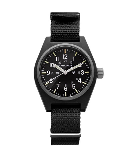 Marathon 34mm Black GPM Standard-Issue Field Mechanical Tritium Type II WW194003BK-0108