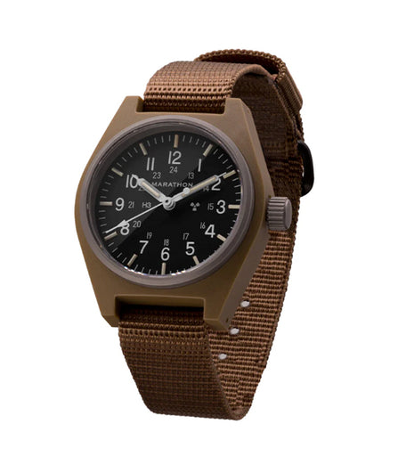 Marathon 34mm Desert Tan GPM Standard-Issue Field Mechanical Tritium Type II WW194003DT-0103