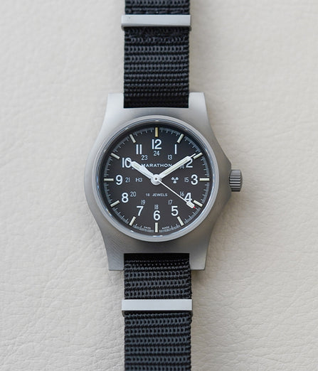 Marathon 36mm SSGPM Standard-Issue Officer's Mechanical Tritium Type II WW194003SS-0108