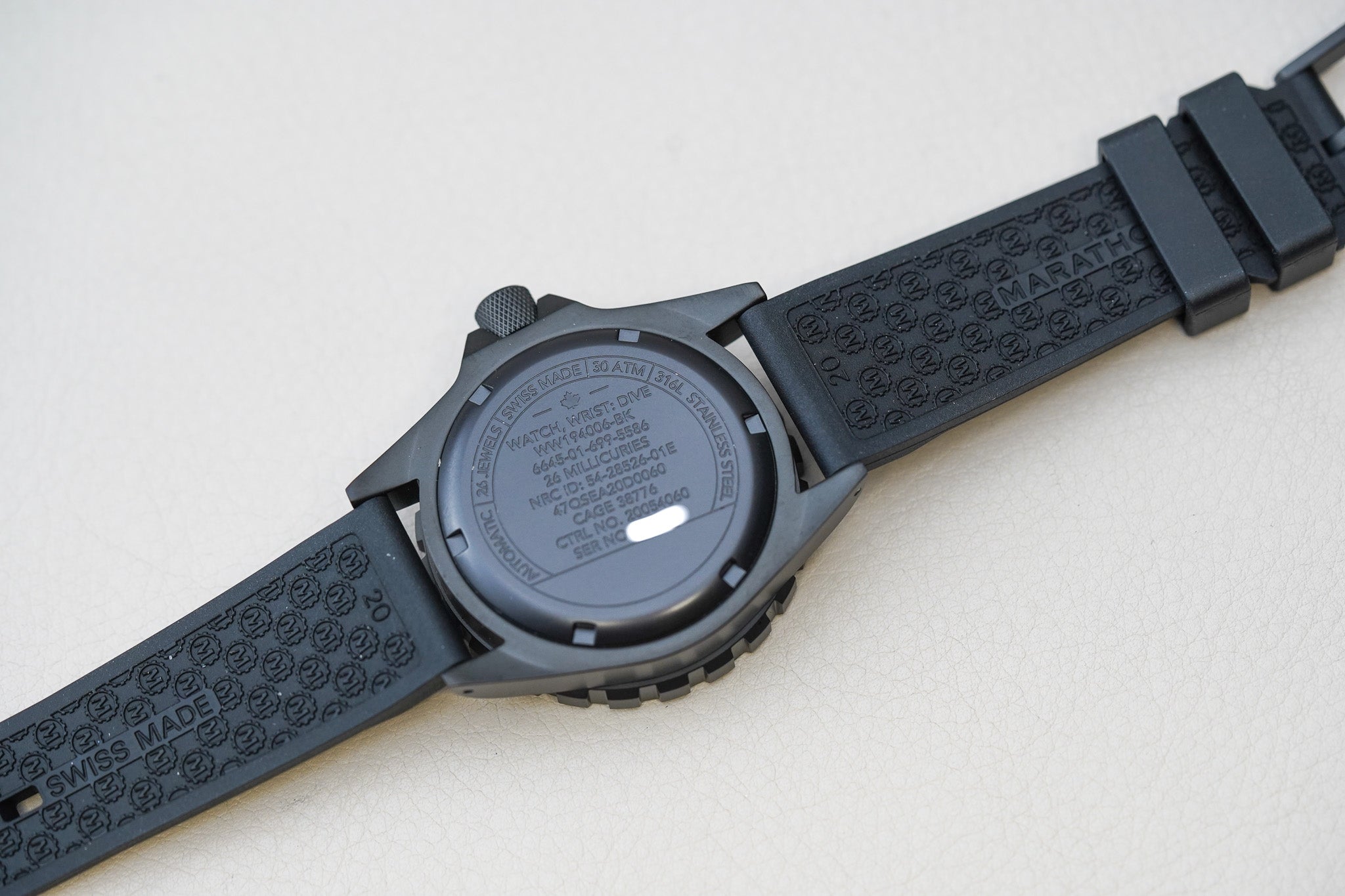 Marathon 41mm Anthracite GSAR Diver's Auto Standard-Issue Type II WW194006BK-0130