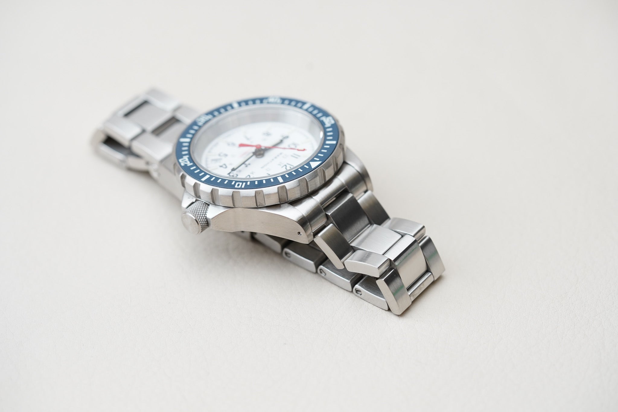 Marathon 41mm Diver's Automatic GSAR Arctic Dial Type II Blue Bezel WW194006SS-0515