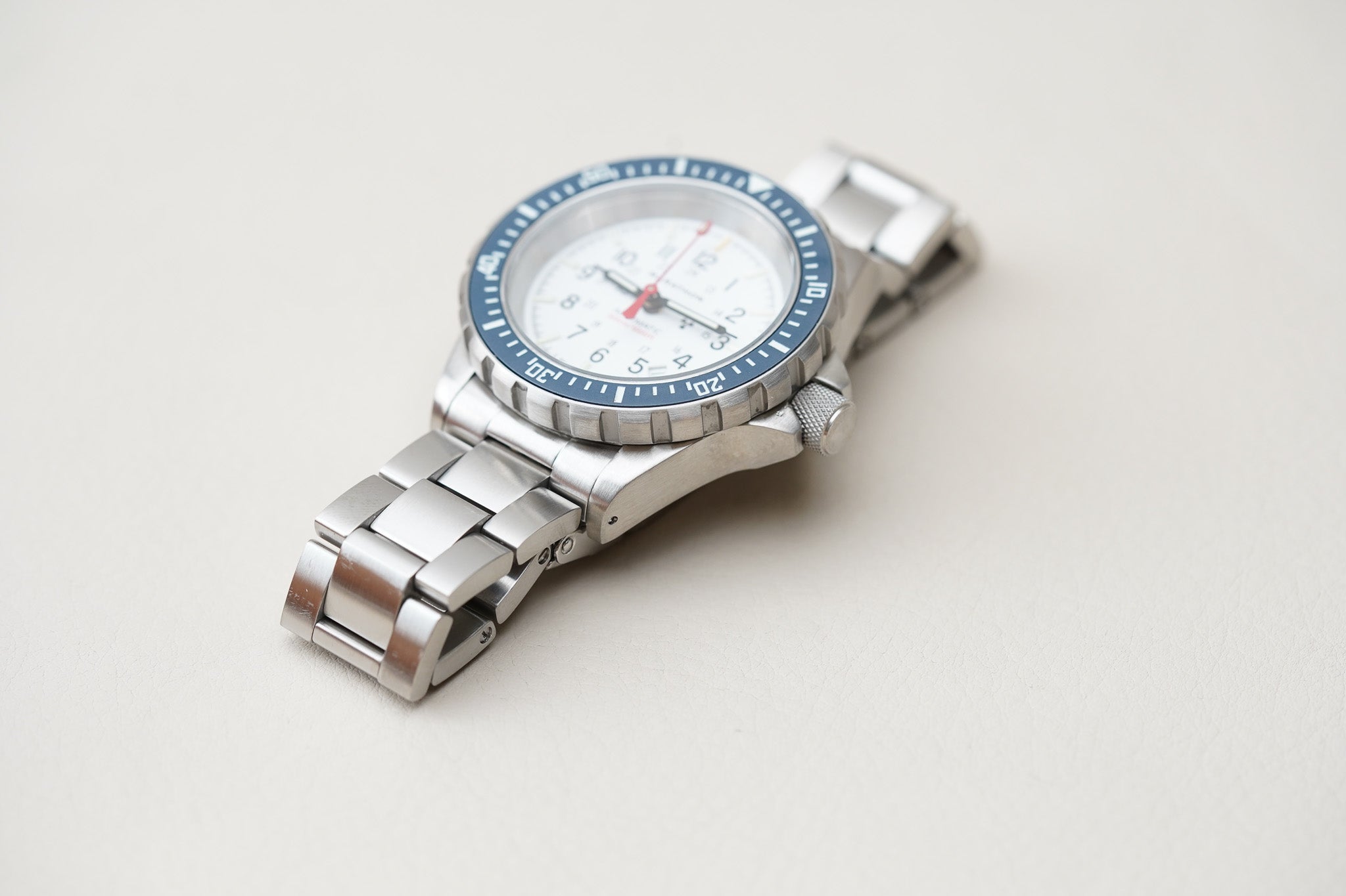 Marathon 41mm Diver's Automatic GSAR Arctic Dial Type II Blue Bezel WW194006SS-0515